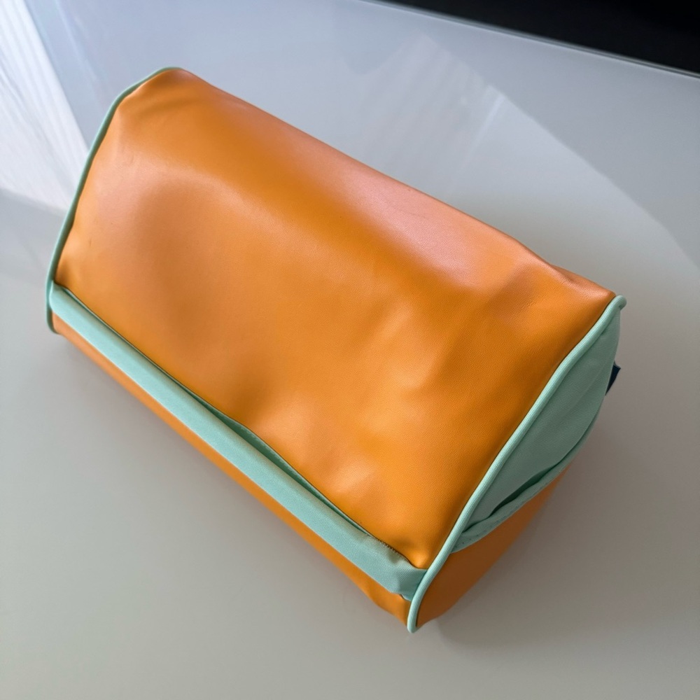 Like New - Orange Lapgear Microbead Lap Tablet Pillow Stand iPad Phone